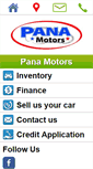 Mobile Screenshot of pana-motors.com